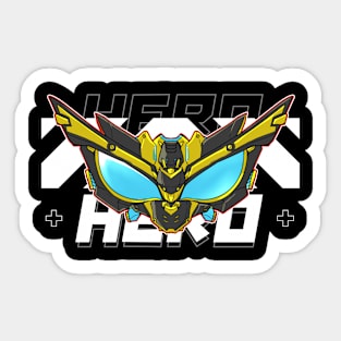 Hero Mask Sticker